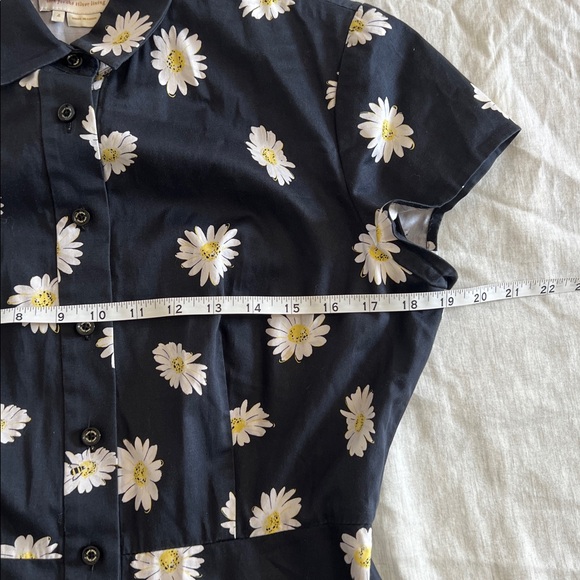 Kate Spade Shirt Dress Daisy Midi Dress Button Down Sz 4 - Picture 6 of 8